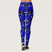 Orka's op Royal Blue - Leggings (Achterkant)