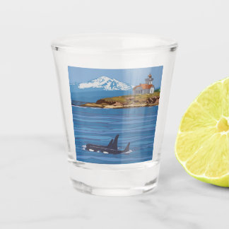 Orka's San Juan-eilanden Nationaal Monument Shot Glas