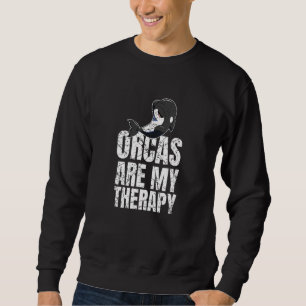 Orka's Zijn Mijn Therapie Moordwalvis Mariene Biol Trui