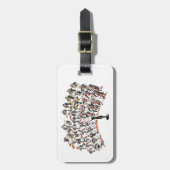 Orkest Bagagelabel (Voorkant verticaal)