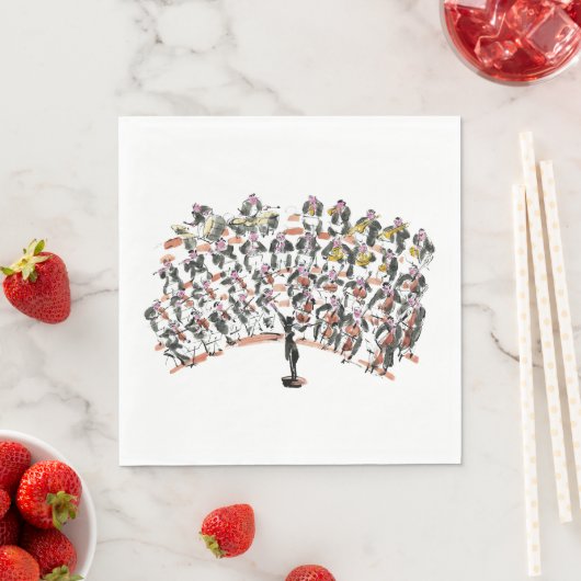 Orkest Feestservetten Servet (Insitu)