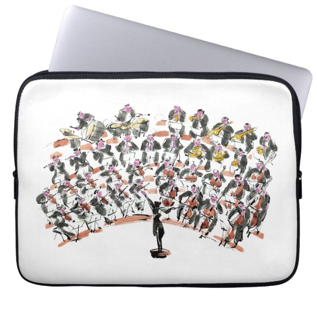 Orkest Laptop Sleeve (Voorkant)