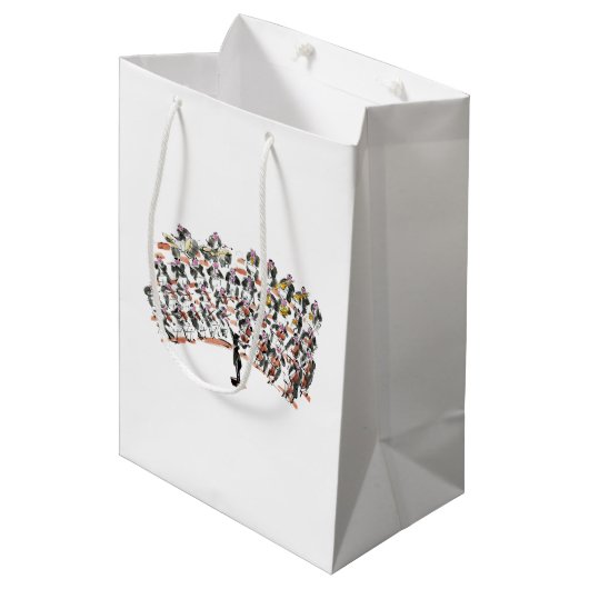 Orkest Medium Cadeauzakje (Voorkant Gekanteld)