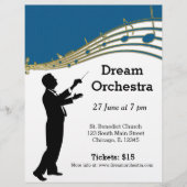 Orkestconcert Flyer (Voorkant)