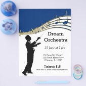 Orkestconcert Flyer (Enkel)
