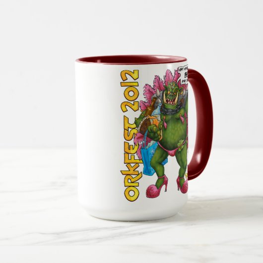Orkfest 2012 Coffee Mok (Voorkant rechts)