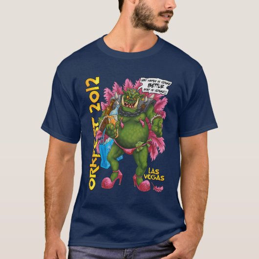 Orkfest 2012 Mannen T-shirt (Voorkant)