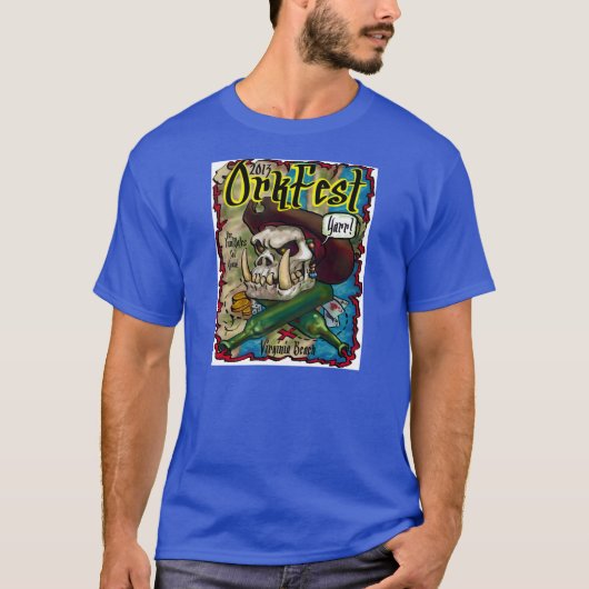 OrkFest 2013 Mannen T-Shirt (Voorkant)
