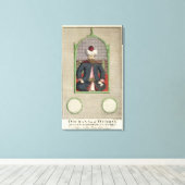 Orkhan (c.1288-c.1362) zoon van Osman, tweede keiz Canvas Afdruk (Insitu (Houten vloer))