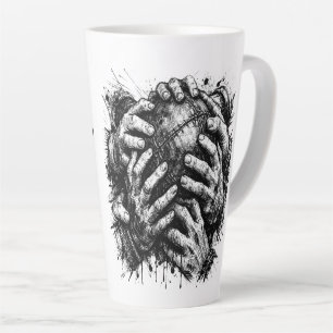 Orkney Ba Graaiende Handen Latte Mok