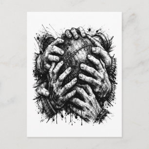 Orkney Ba T‑Shirt (Haunted‑Ink Editie) Briefkaart