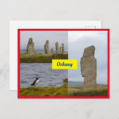 Orkney Briefkaart (Voorkant / Achterkant)