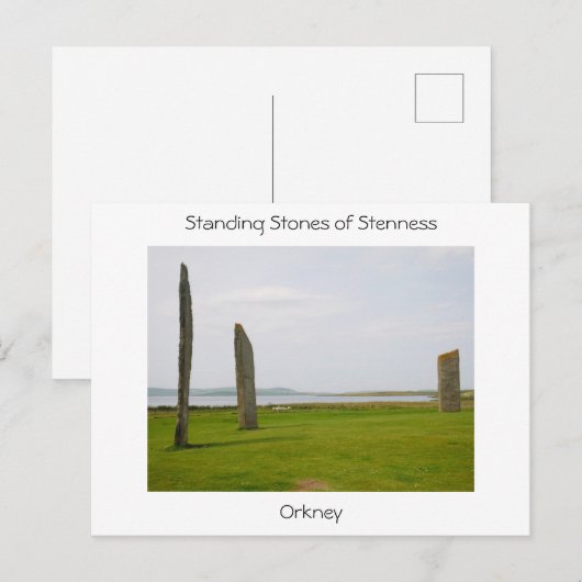 Orkney Briefkaart (Voorkant / Achterkant)