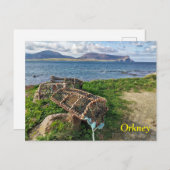 Orkney-briefkaart Feestdagenkaart (Voorkant / Achterkant)