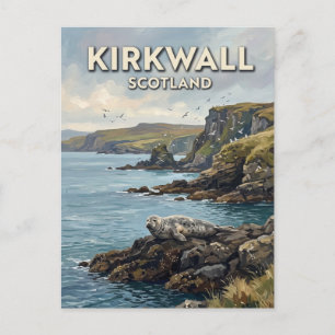 Orkney-eilanden Kirkwall Schotland Briefkaart