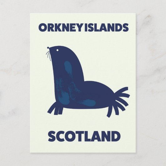 Orkney-eilanden, Schotland Briefkaart (Voorkant)