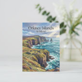 Orkney-eilanden Schotland Briefkaart (Staand voorkant)