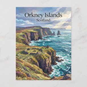 Orkney-eilanden Schotland Briefkaart