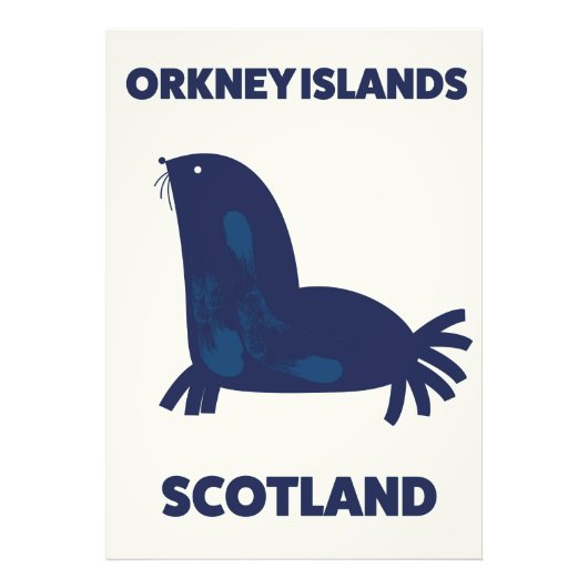 Orkney-eilanden, Schotland Foto Afdruk (Voorkant)