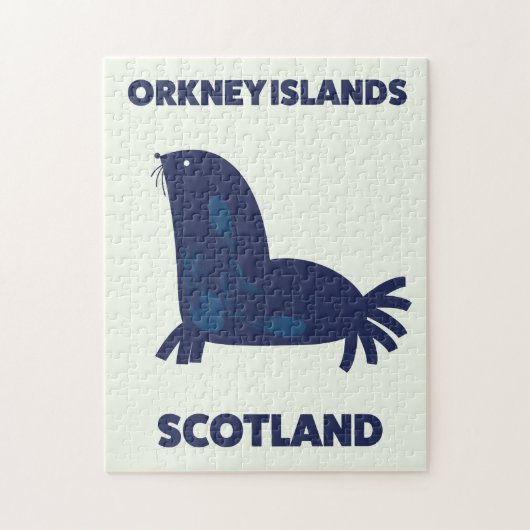 Orkney-eilanden, Schotland Legpuzzel (Verticaal)