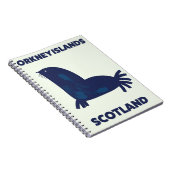 Orkney-eilanden, Schotland Notitieboek (Rechterzijde)