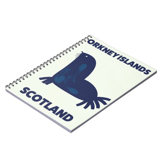 Orkney-eilanden, Schotland Notitieboek (Linkerzijde)