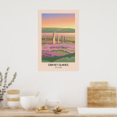 Orkney-eilanden Schotland Reisposter Poster (Keuken)
