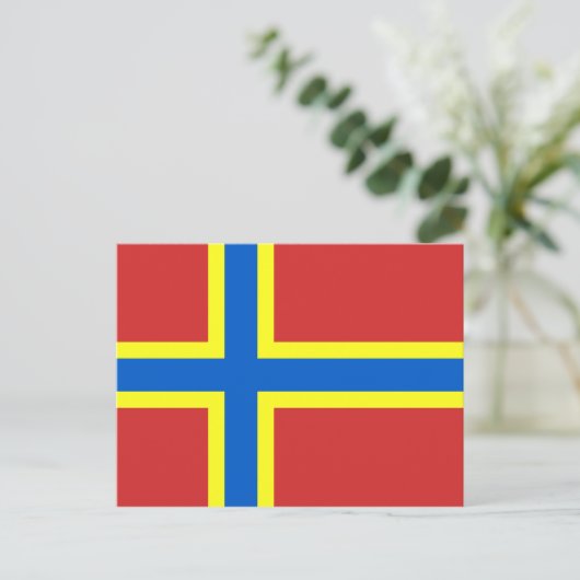 Orkney Flag Briefkaart (Staand voorkant)