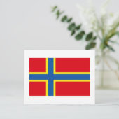 Orkney Flag Briefkaart (Staand voorkant)