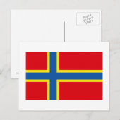 Orkney Flag Briefkaart (Voorkant / Achterkant)