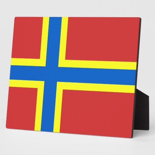 Orkney Flag Fotoplaat (Zijkant)