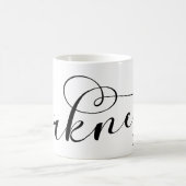 Orkney Flag in Heart, Northern Isles, Scotland Koffiemok (Center)