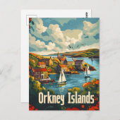 Orkney Islands Briefkaart (Voorkant / Achterkant)