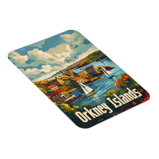 Orkney Islands Magneet (Rechterzijde)