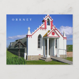 Orkney Italiaans kapel uitzicht briefkaart