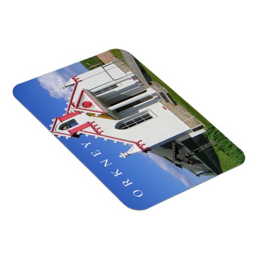 Orkney Italian Chapel uitzicht koelkastmagneet Magneet (Rechterzijde)