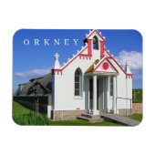 Orkney Italian Chapel uitzicht koelkastmagneet Magneet (Horizontaal)