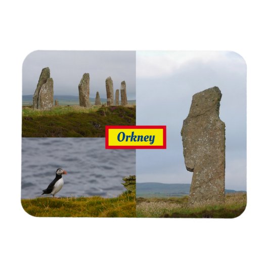 Orkney Magnet Magneet (Horizontaal)