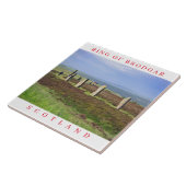 Orkney Ring of Brodgar uitzicht keramische tegel Tegeltje (Zijkant)