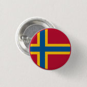 Orkney-vlag Ronde Button 3,2 Cm (Voorkant /achterkant)