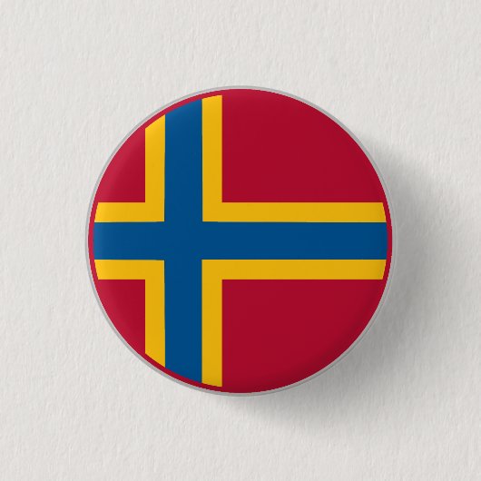 Orkney-vlag Ronde Button 3,2 Cm (Voorkant)