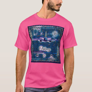 Orkney World Travel Souvenir Reisbestemming Tr T-shirt