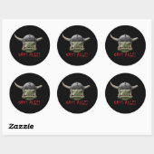 Orks Rule! Ronde Sticker (Vel)