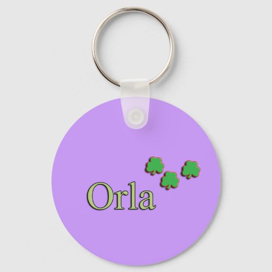 Orla Custom Name Sleutelhanger (Voorkant)