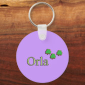 Orla Custom Name Sleutelhanger (Voorkant)