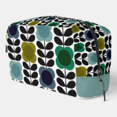 Orla Kiely Spot Bloemen Stem, Blauw Groen Toilettasje (Rechterhoek)