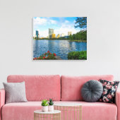 Orland Florida Lake Eola Canvas Afdruk (Insitu (Woonkamer))