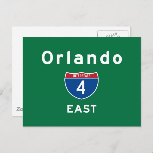 Orlando 4 briefkaart (Voorkant / Achterkant)
