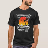 Orlando Beach Family Vacation 2023 Family Trip Gro T-shirt (Voorkant)
