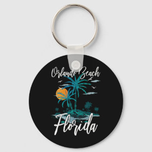 Orlando Beach Florida Familie Vakantie Palm Tree S Sleutelhanger